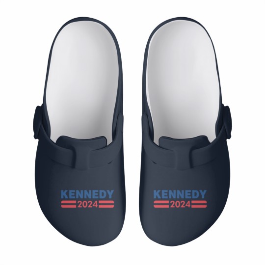 Discover Kennedy 2024 Slip On Clogs, RFK JR For President 2024 Merch, RFK 2024 Slip On Clogs