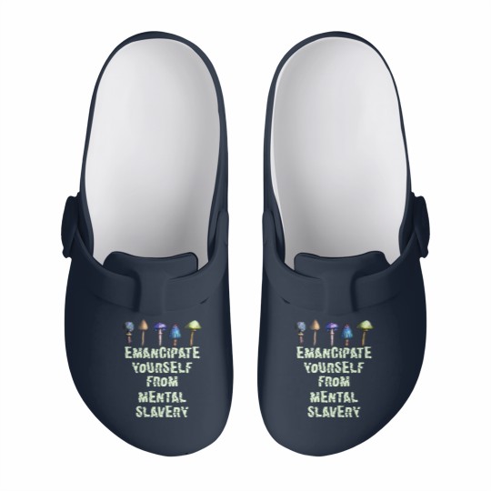 Discover Emancipate Yourself From Mental Slavery Slip On Clogs