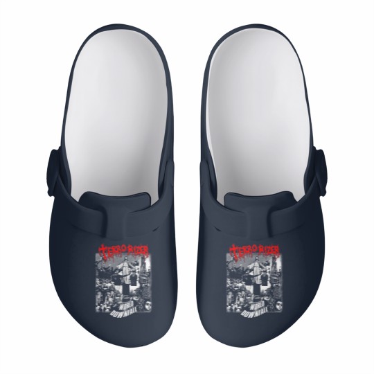 Discover Terrorizer Unisex Slip On Clogs - World Downfall - Fear of Napalm - Grind Slip On Clogs