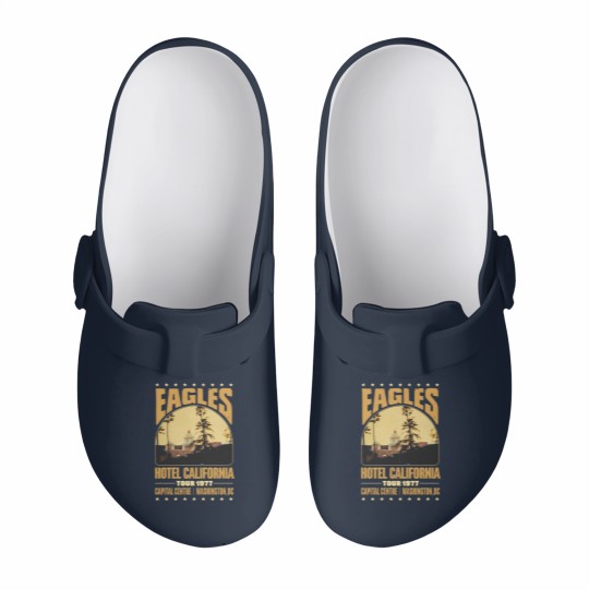 Discover Eagles Hotel California Slip On Clogs