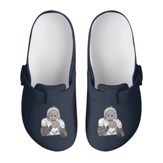 Discover tattoo Einstein Slip On Clogs