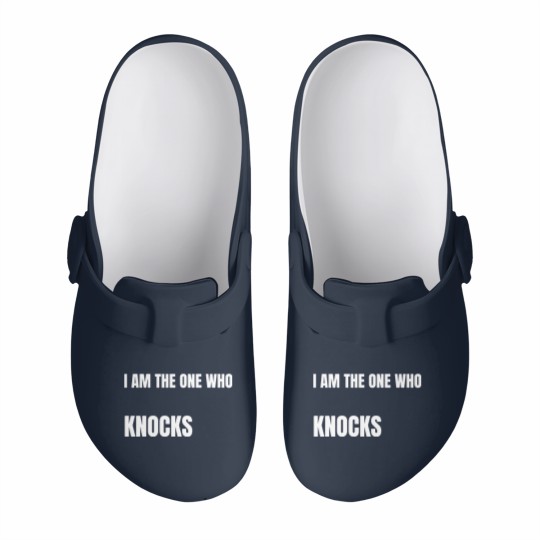 Discover Breaking Bad - Walter White I am the one who knocks Slip On Clogs