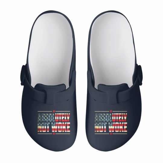 Discover Absolutely Not Woke Anti Woke Cancel Culture Slip On Clogs