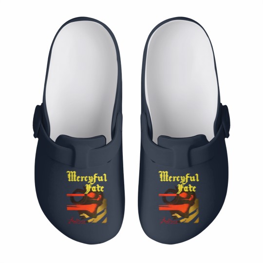 Discover Mercyful Fate Melissa Men's Black Slip On Clogs Clothing Slip On Clogs
