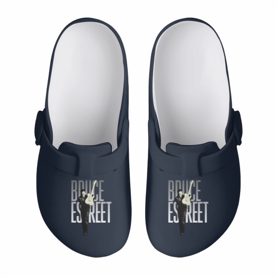 Discover Bruce Springsteen Slip On Clogs - E Street