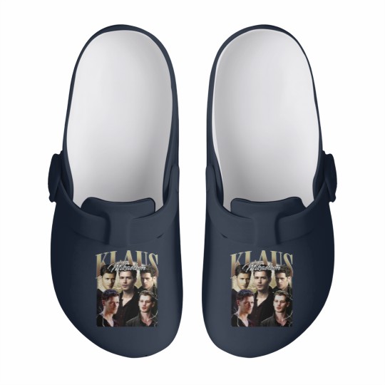 Discover Klaus Mikaelson Vintage Slip On Clogs, Gift For Women and Man Unisex Slip On Clogs