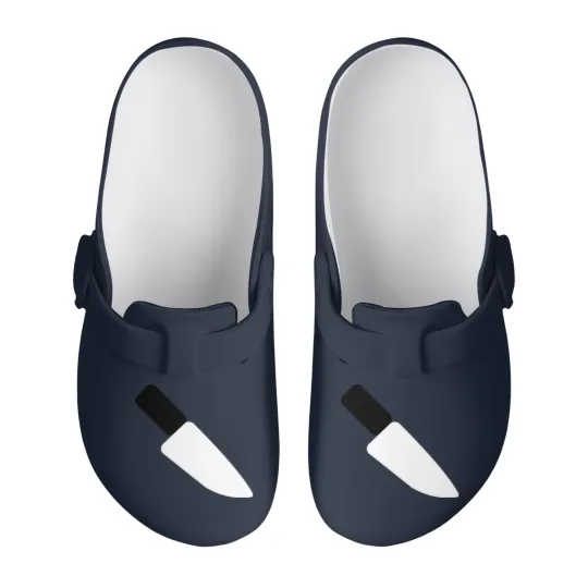 Discover Knife Emojis Slip On Clogs