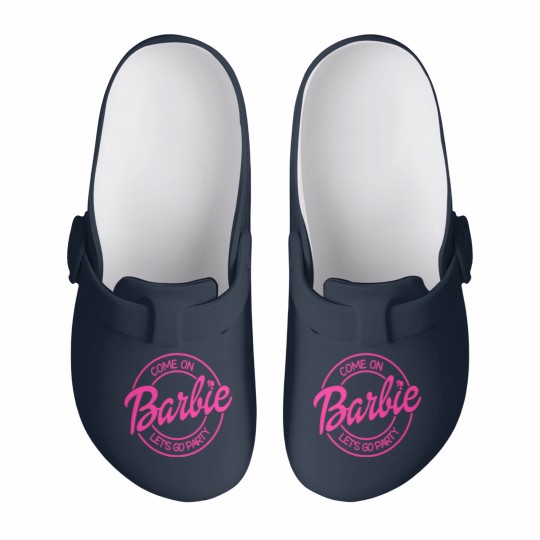 Discover Come On Let's Go Party Slip On Clogs, Barbie Girl Slip On Clogs, 2023 Barbie Slip On Clogs