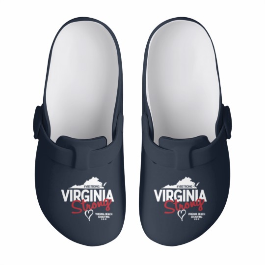 Discover Virginia Beach Strong Slip On Clogs
