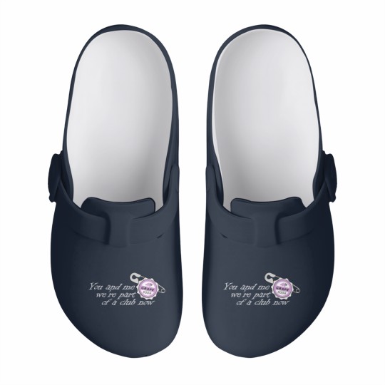 Discover Up; Grape Soda Pin Slip On Clogs
