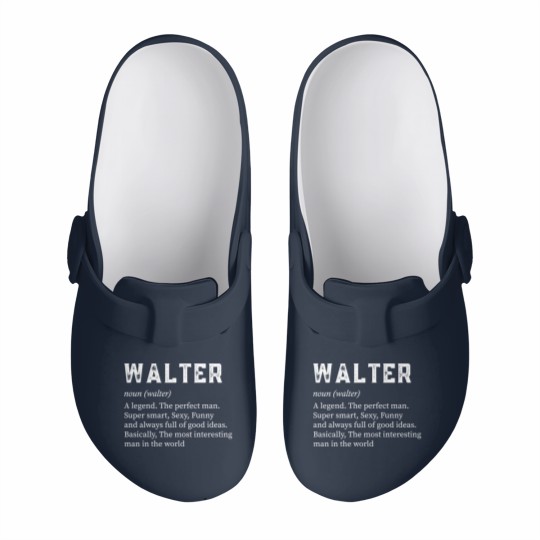 Discover Mens Walter Name Slip On Clogs