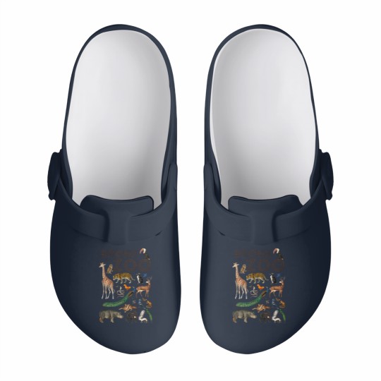 Discover Bronx Zoo Collage Slip On Clogs