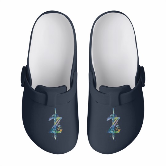 Discover Legend of Zelda Symbol Slip On Clogs
