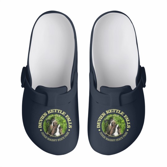 Discover Devil's Kettle Falls Slip On Clogs