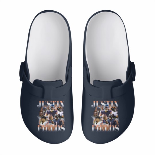 Discover JUSTIN FIELDS Slip On Clogs - Chicago Bears - Vintage Retro 90s bootleg