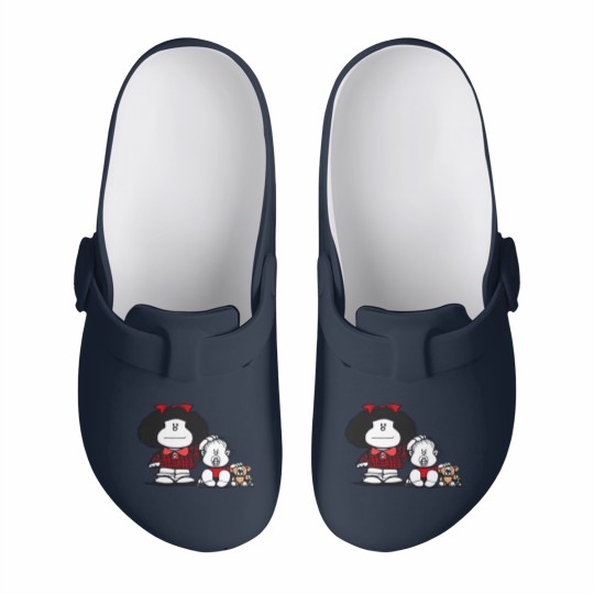 Discover Hermanos - Mafalda Feminista Frases Humor - Slip On Clogs