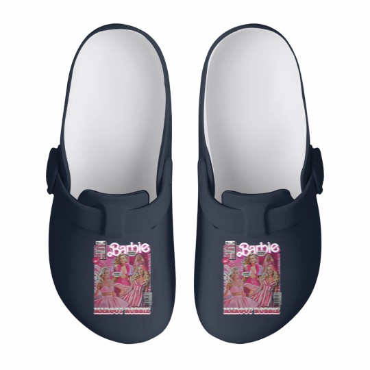 Discover Margot Robbie Barbie  Slip On Clogs, Retro Vintage Margot Robbie Slip On Clogs