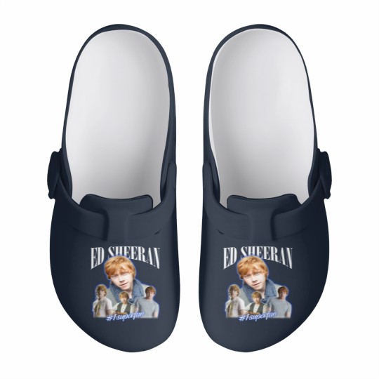 Discover Vintage E.d She.Eran #1 Supe.rfan Unisex Slip On Clogs, E.d Sheer.an 2023 Tour Slip On Clogs