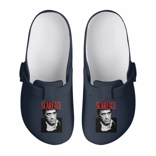 Discover Scarface Tony Montana Movie Slip On Clogs