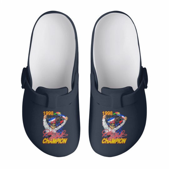 Discover Vintage Dale Earnhardt 1998 Daytona 500 Slip On Clogs, Racing Slip On Clogs, Goodwin Champions Slip On Clogs