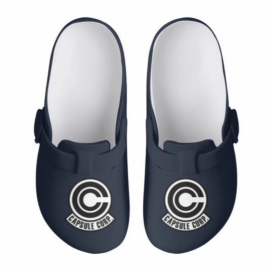 Discover Capsule corp original logo Slip On Clogs