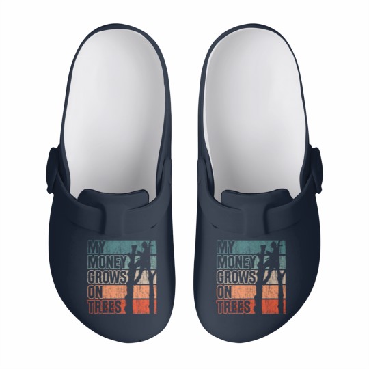 Discover My Money Grows On Trees Vintage Tree Climb Slip On Clogs
