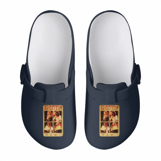 Discover Unisex AOP Cut & Sew Slip On Clogs, LE.D ZE.PP.ELIN
