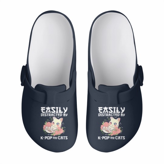 Discover K-Pop Cats Sayings | Korean Pop Cat Pet K Pop Gift Slip On Clogs