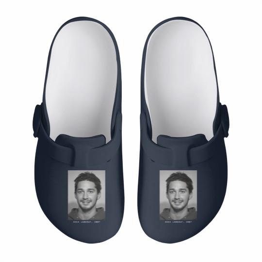 Discover Shia LaBeouf, 2007 Mugshot Slip On Clogs