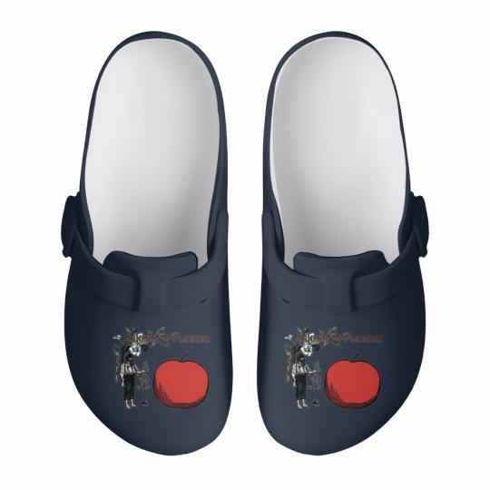 Discover Johnny Appleseed Colour Slip On Clogs