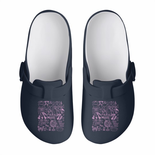 Discover Paramore Tattoo Rock Music Slip On Clogs, Paramore Rock Music Band Slip On Clogs