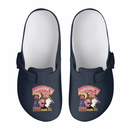 Discover Vintage Privacy Chris Brown Slip On Clogs, Chris Brown Hip Hop Tour 2022 Slip On Clogs