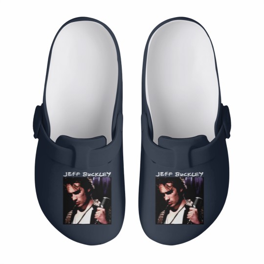 Discover Jeff Buckley Grace Music Slip On Clogs, Retro Style Jeff Buckley Slip On Clogs