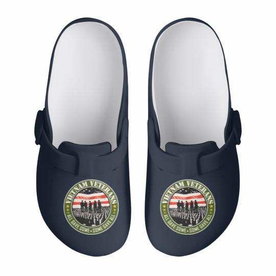 Discover Vietnam Veterans - Vietnam Veterans Gift - Slip On Clogs