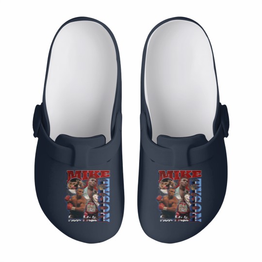 Discover Vintage Style Iron Mike Tyson Slip On Clogs