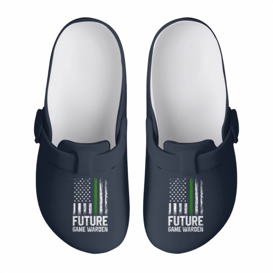 Discover Future Game Warden, game warden Slip On Clogs