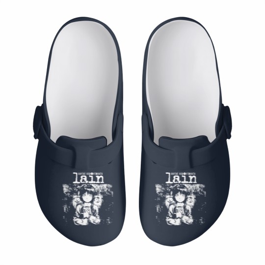 Discover Serial Experiments Lain by michaelart18 Slip On Clogs