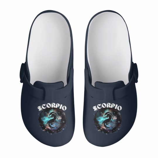 Discover Zodiac Scorpio Sign Classic Slip On Clogs