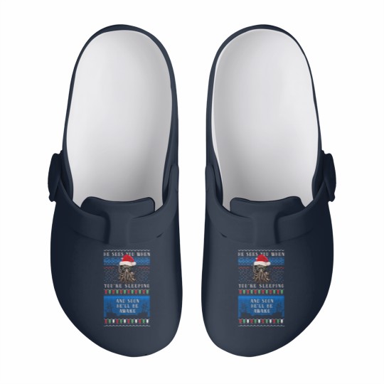 Discover Cthulhu Ugly Christmas  Slip On Clogs
