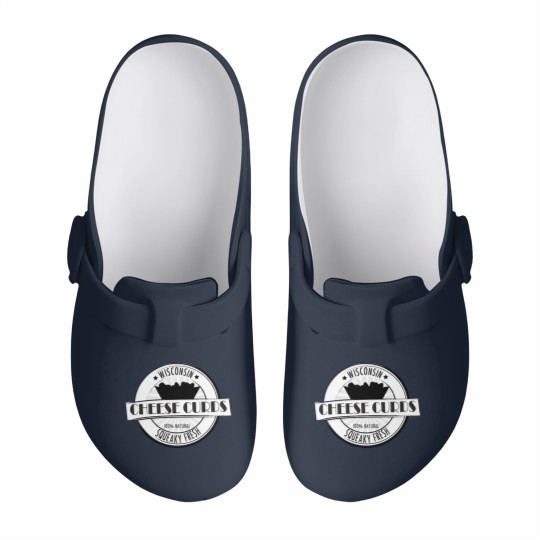 Discover Wisconsin Cheese Curds Slip On Clogs