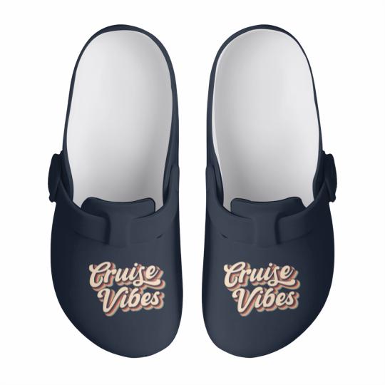 Discover Cruise Vibes Slip On Clogs, Friends Summer Vacation Group Gift Slip On Clogs, Cruise Slip On Clogs