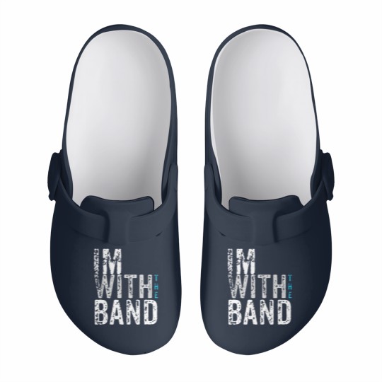 Discover I'm with the Band Slip On Clogs