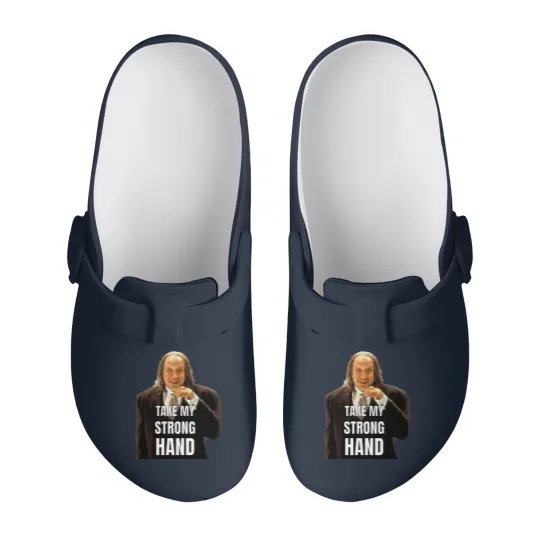 Discover TAKE MY STRONG HAND Slip On Clogs