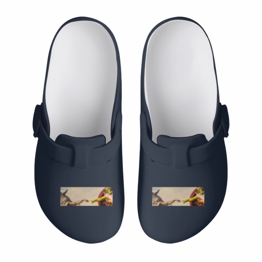 Discover Shrek hands of God Classic Slip On Clogs, Love Shrek Slip On Clogs