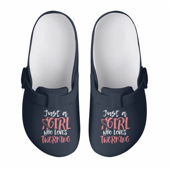 Discover Twerking twerken twerkin twirken booty dance gift Slip On Clogs