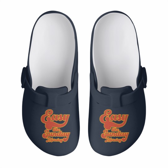 Discover Easy Like Sunday Morning Unisex Slip On Clogs, Inspired by Lionel Richie