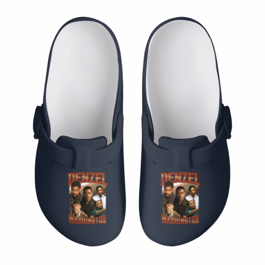 Discover DENZEL WASHINGTON Retro Vintage Slip On Clogs - Denzel Washington Tribute Slip On Clogs