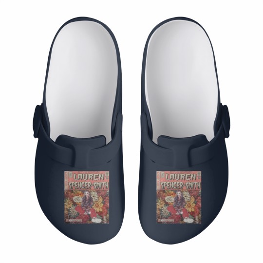 Discover Lauren Spencer-Smith Comic Slip On Clogs, 90S Vintage Merch Art It'S Your Body Album