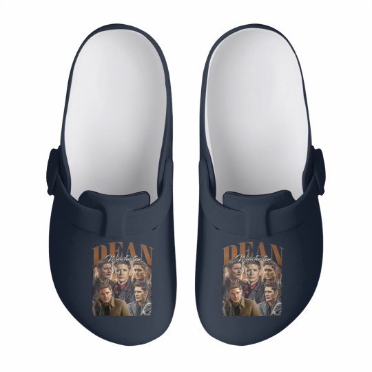 Discover Dean Winchester Vintage Slip On Clogs, Gift For Women and Man Unisex Slip On Clogs