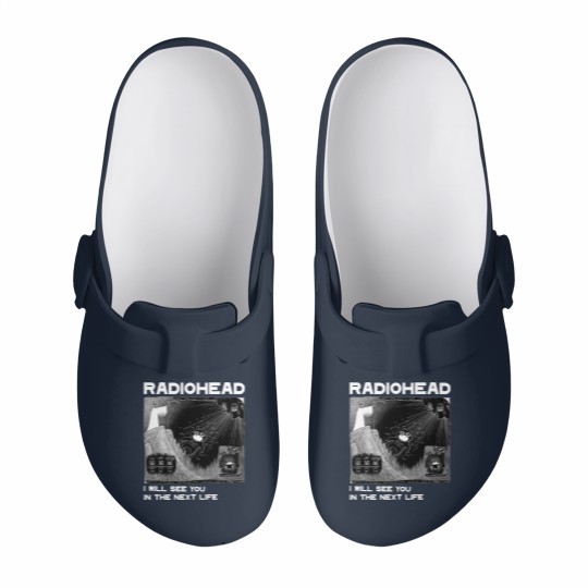 Discover Radiohead Slip On Clogs, I will see you Slip On Clogs